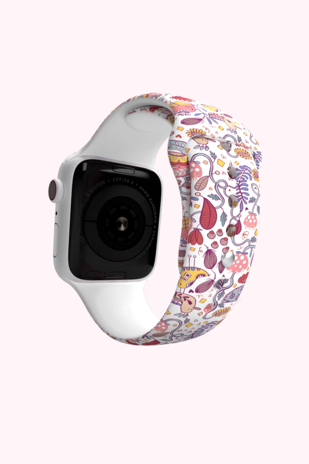 Bird Flow 22mm Watch Strap with Push Button