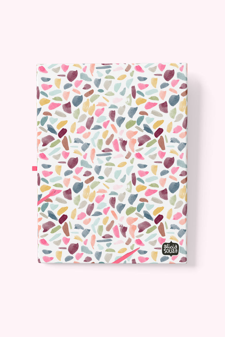 Blossom Stroke Clipfolio | Clipboard & Notepad Duo