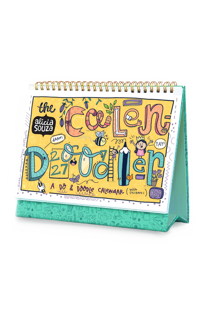 The Ultimate 2027 Calendoodler Desk Calendar
