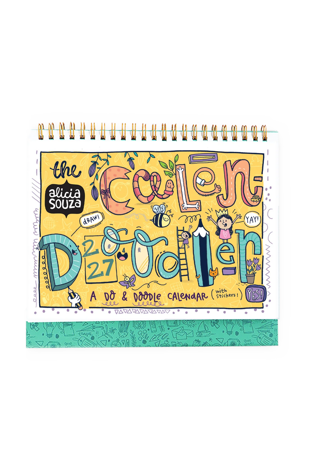 The Ultimate 2027 Calendoodler Desk Calendar