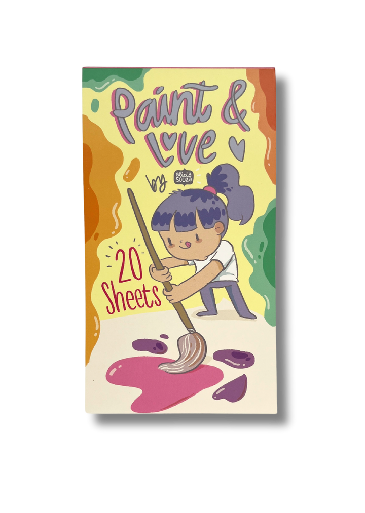 Paint & Love Painting Book