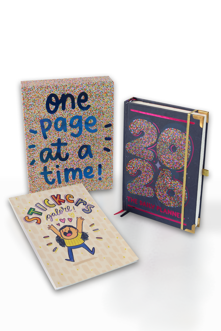 2026 Ultimate Daily Planner + Stickerbook