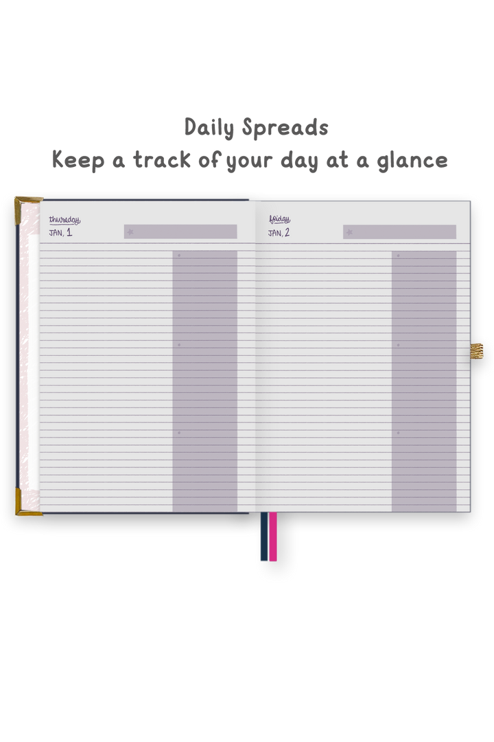 2026 Ultimate Daily Planner + Stickerbook