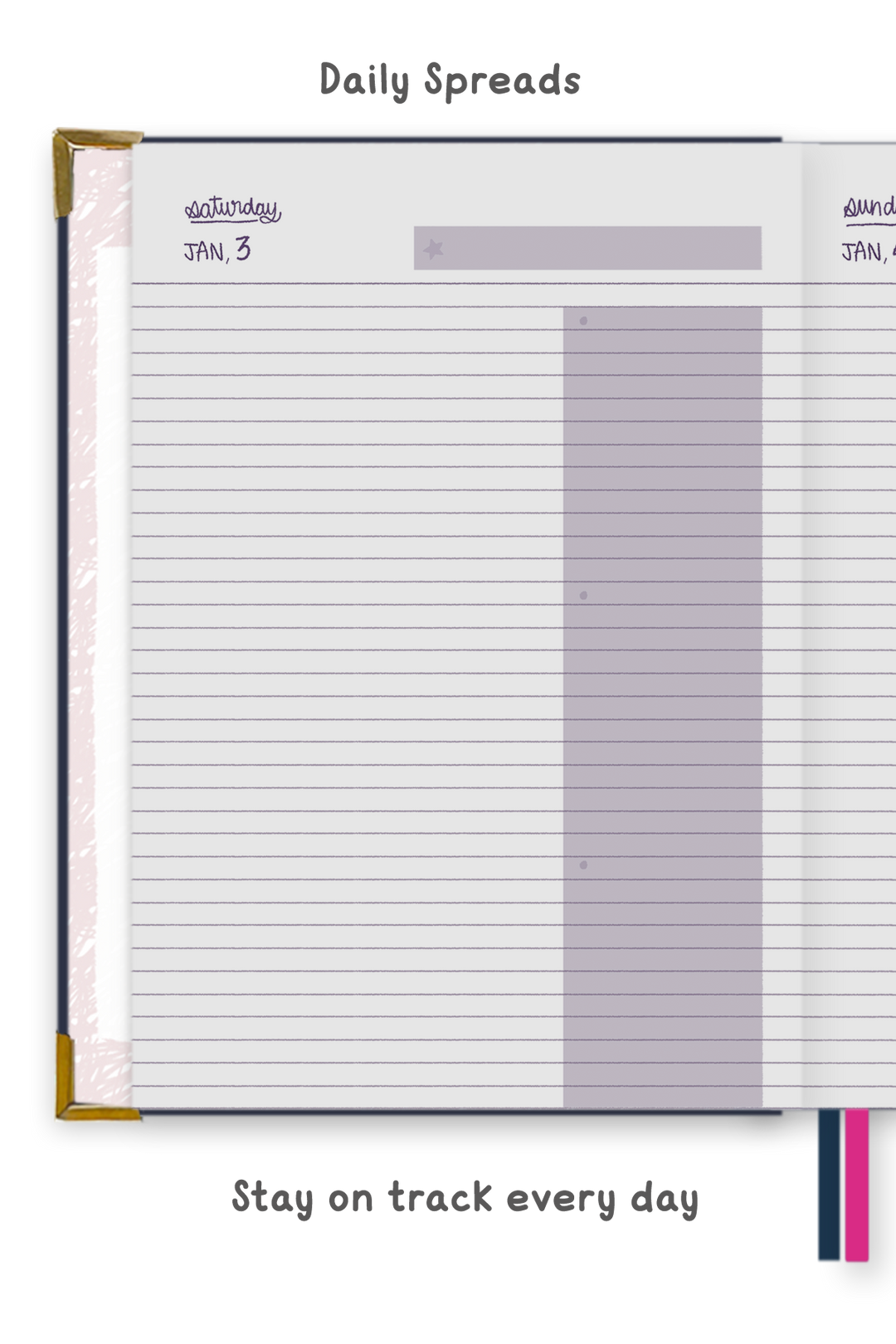 2026 Ultimate Daily Planner + Stickerbook