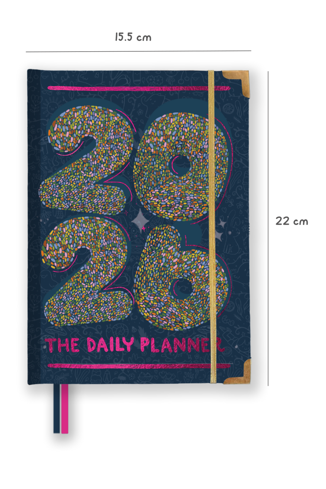 2026 Ultimate Daily Planner + Stickerbook