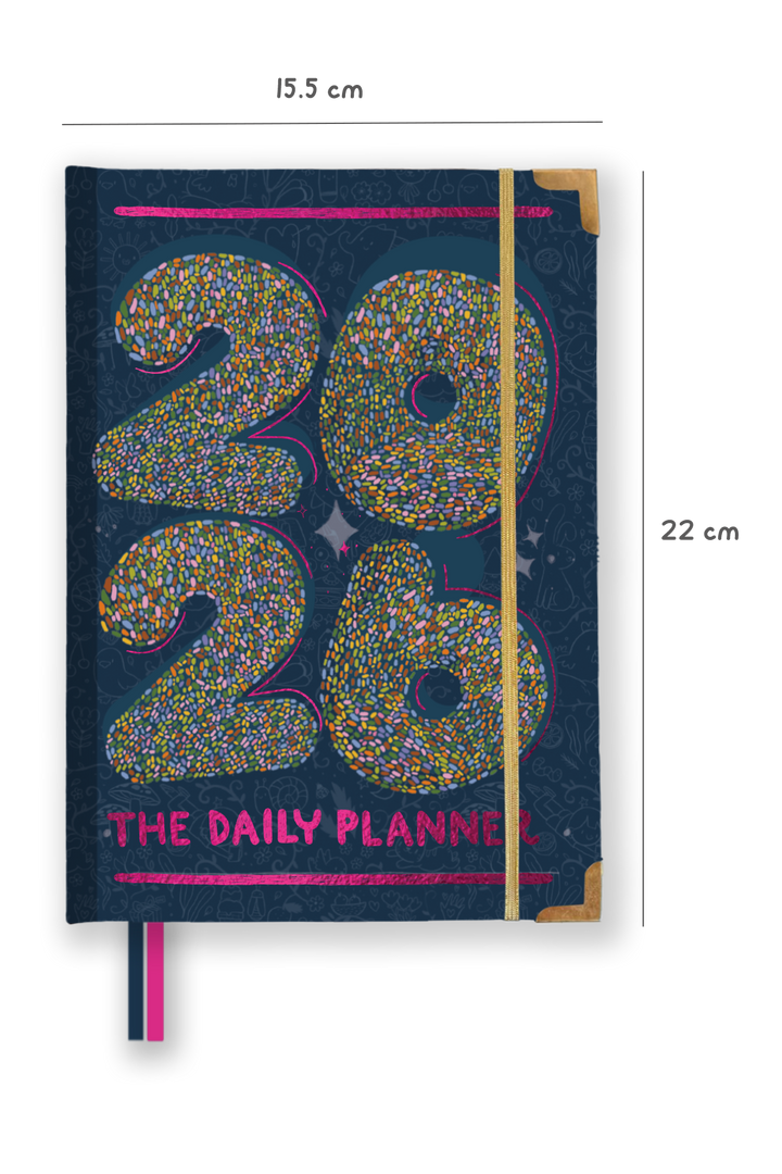 2026 Ultimate Daily Planner + Stickerbook