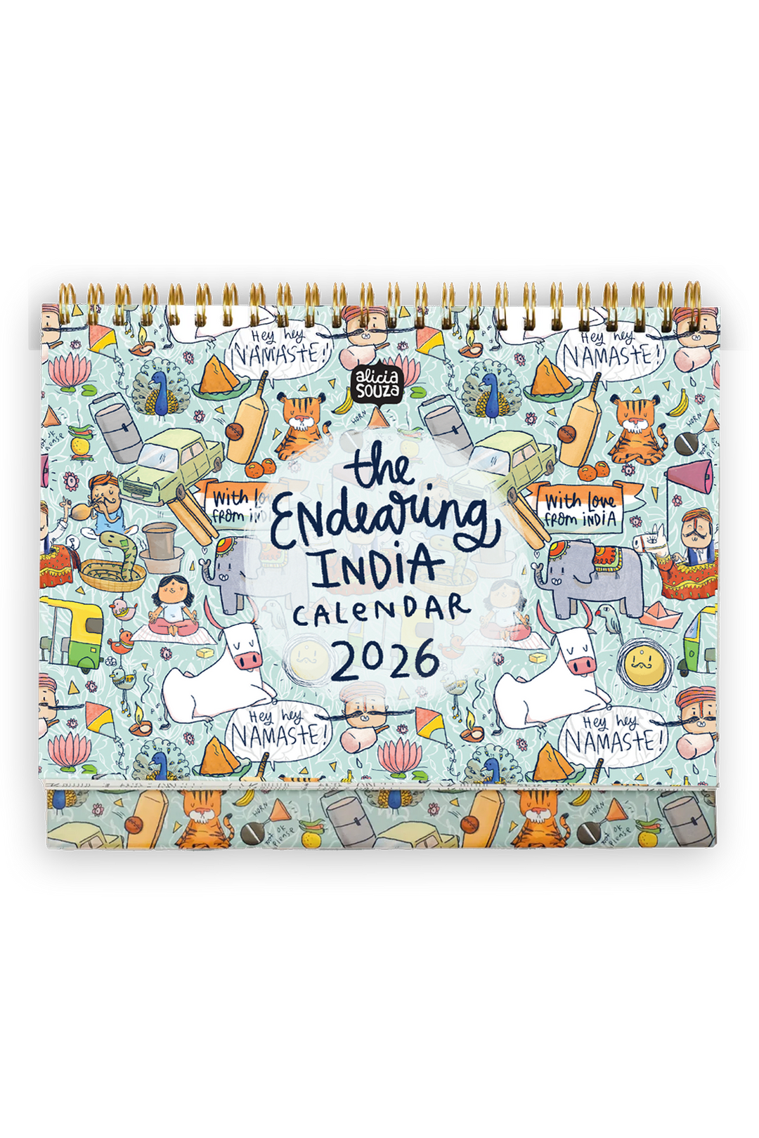 2026 Endearing Desk Calendar