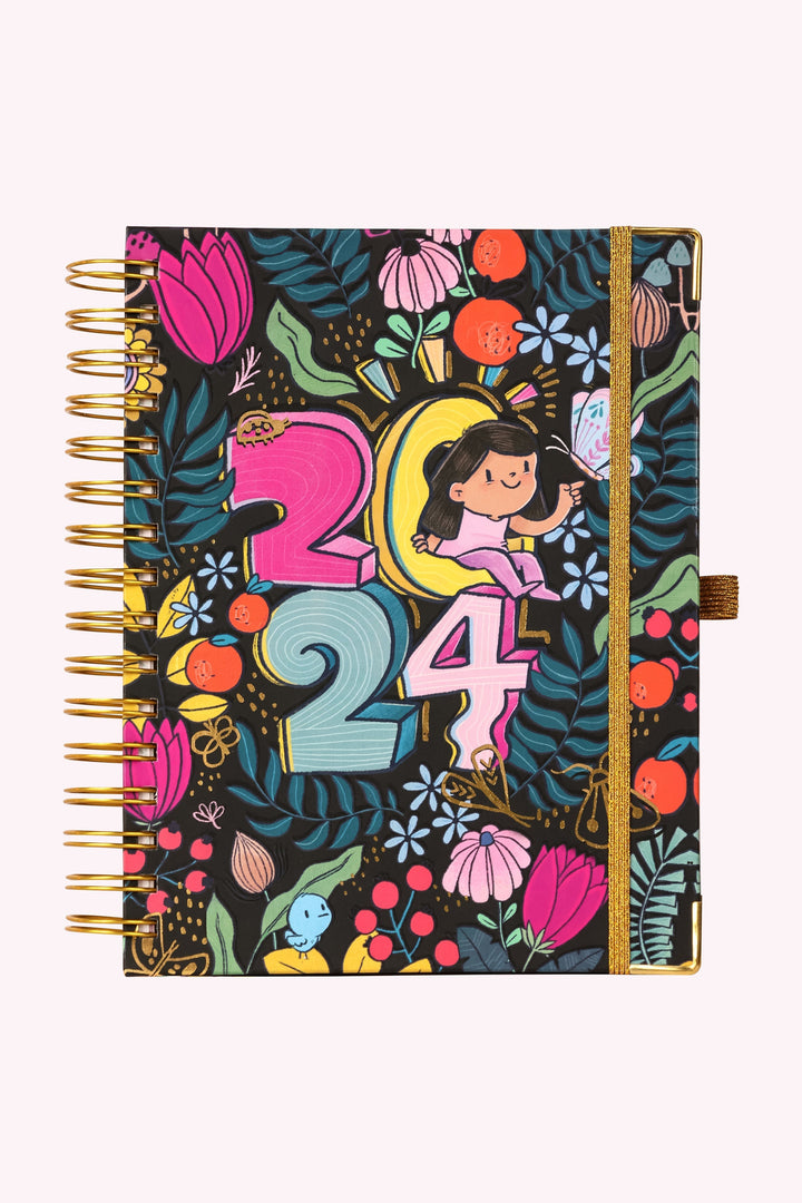 The Ultimate 2024 Combo | Wiro Planner & Endearing India Desk Calendar