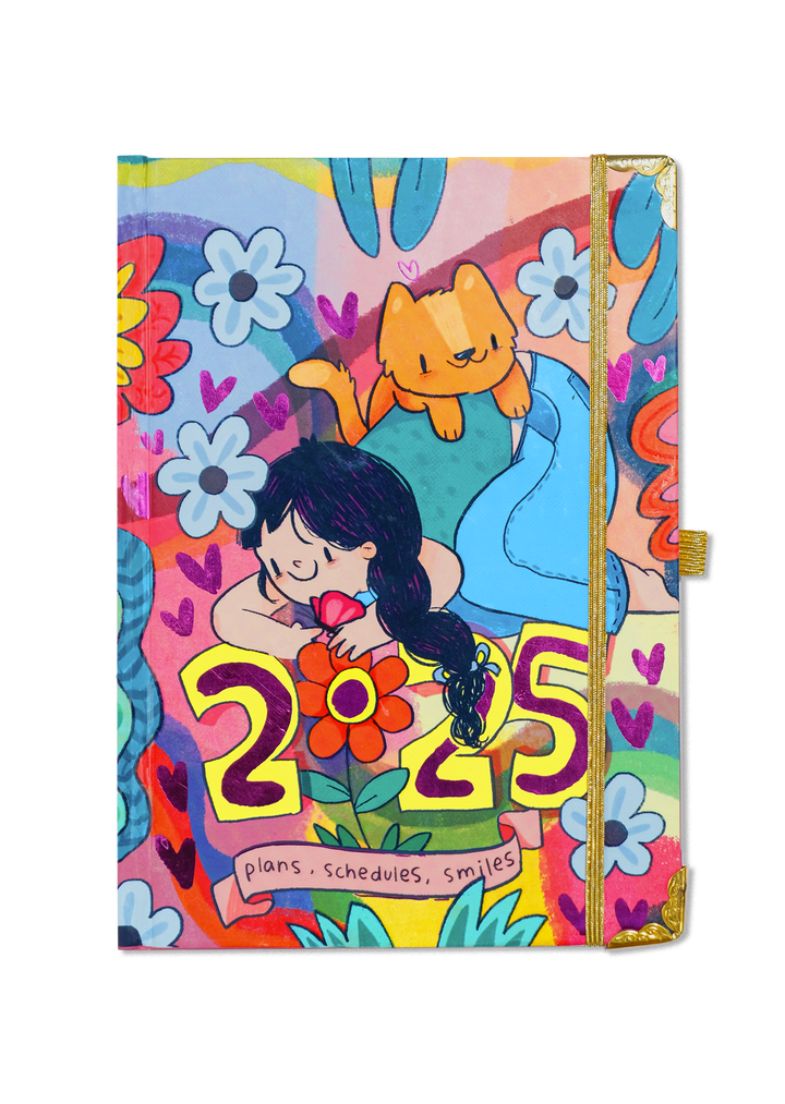 The Ultimate 2025 Hardbound Planner + Pocket Planner + Sticker Book