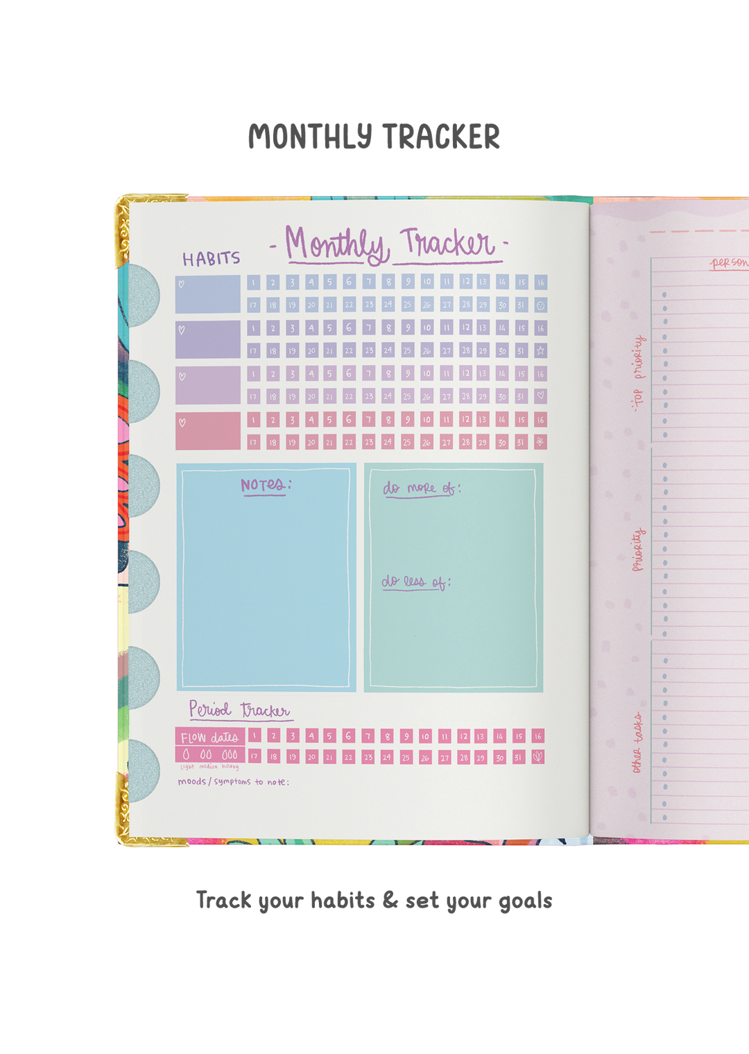 The Ultimate 2025 Hardbound Planner + Pocket Planner + Sticker Book