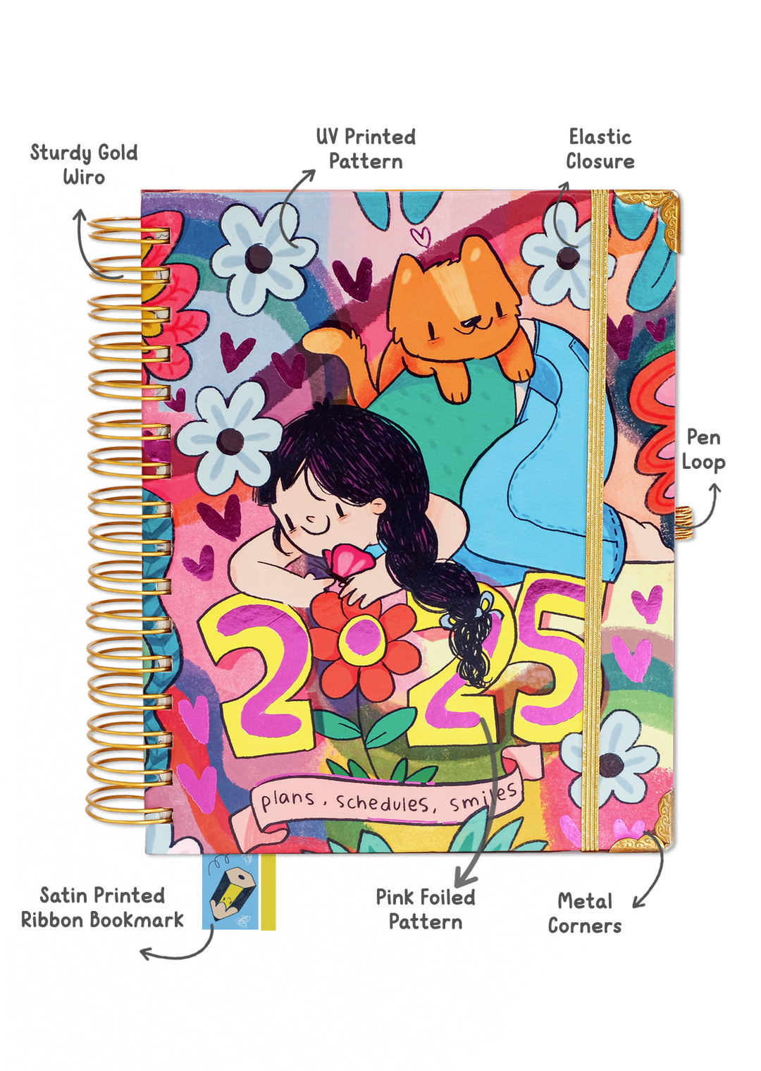 The Ultimate 2025 Wiro Planner + Pocket Planner + Sticker Book