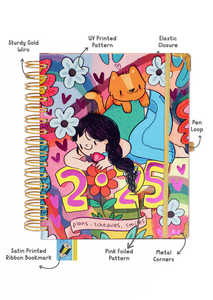 The Ultimate 2025 Wiro Planner + Pocket Planner + Sticker Book