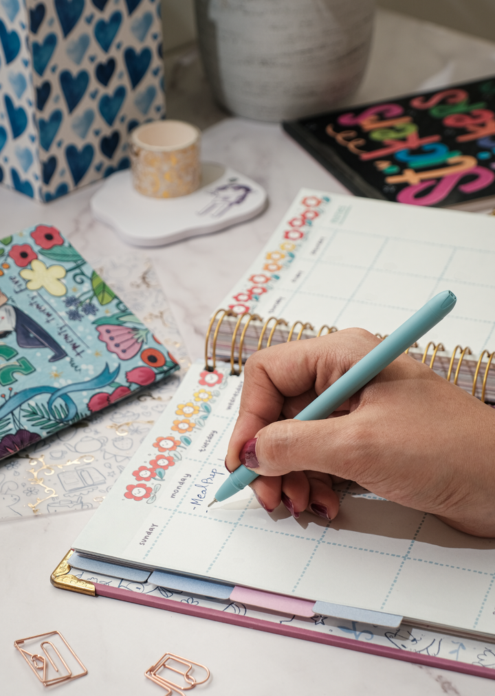The Ultimate Joy Undated Wiro Planner + Pocket Planner + Sticker Book