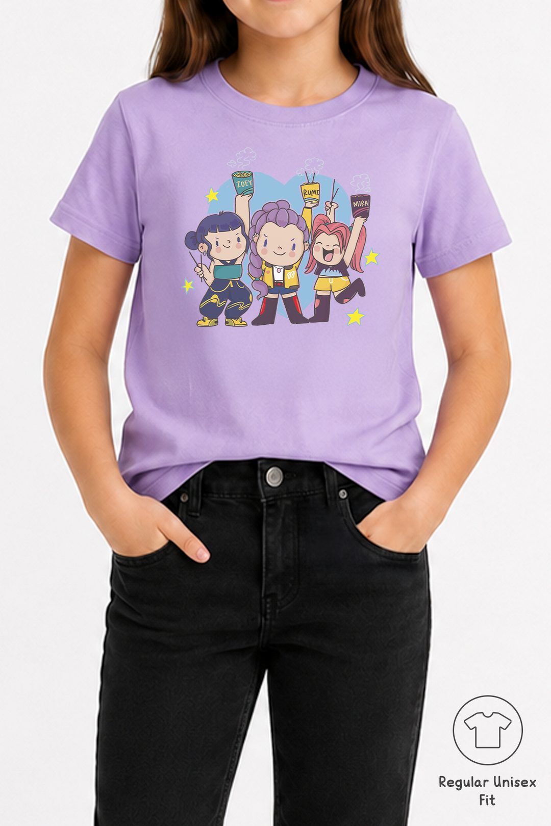 Kpop Demon Hunters Unisex T-shirt - For Kids