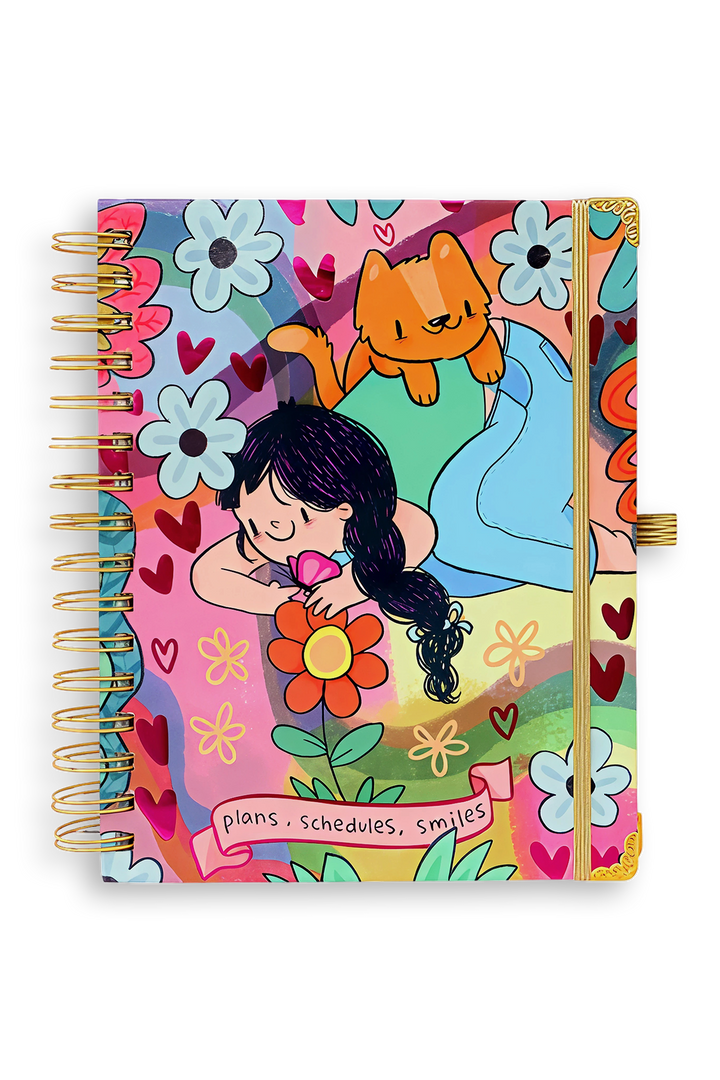 The Ultimate Joy Undated Wiro Planner + Pocket Planner + Sticker Book
