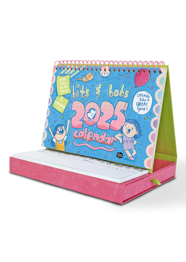 2025 Bits & Bobs Desk Calendar