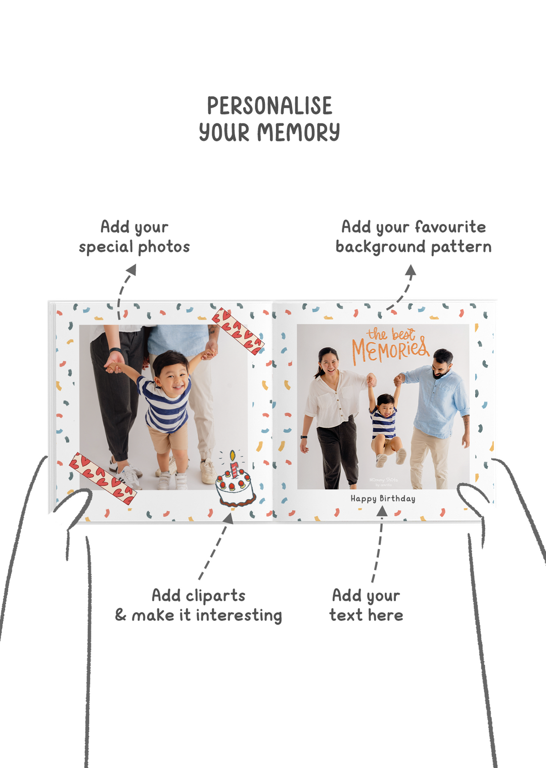 Baby's First Memory Custom Photobook - Medium