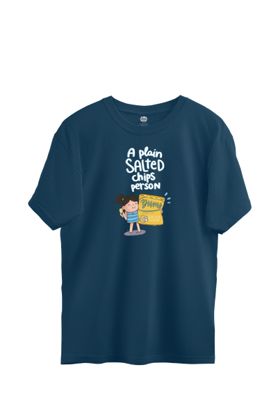 Plain Salted Oversized T-Shirt