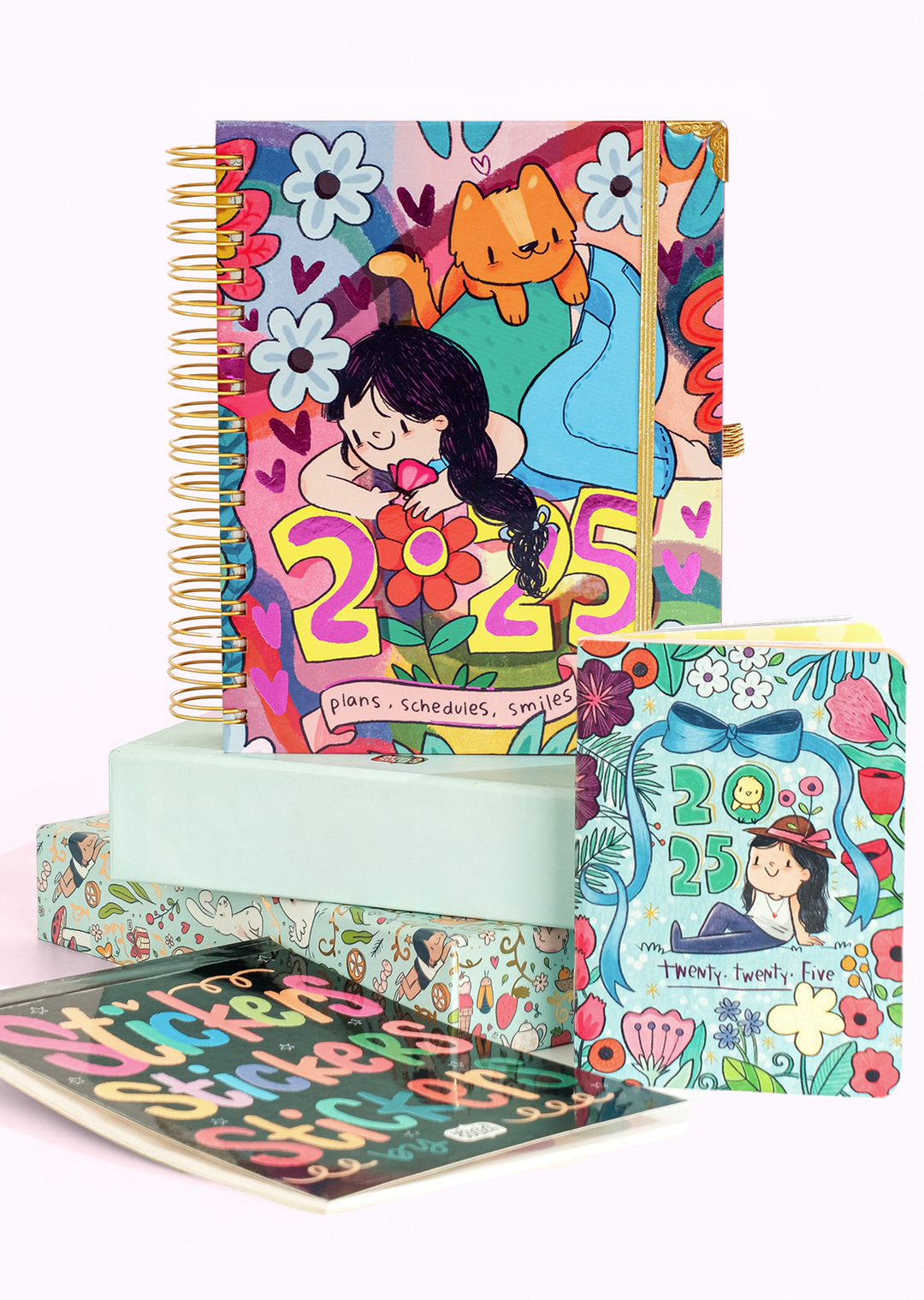 The Ultimate 2025 Wiro Planner + Pocket Planner + Sticker Book