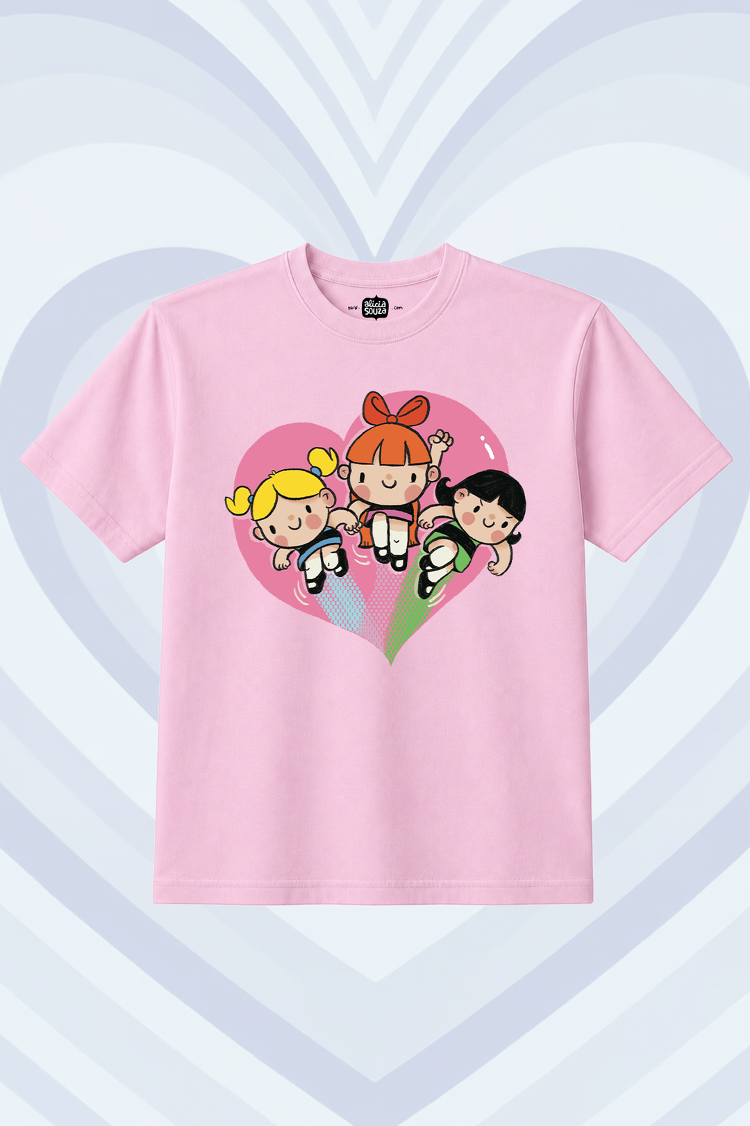 Power Puff Girls Unisex T-shirt - For Adults