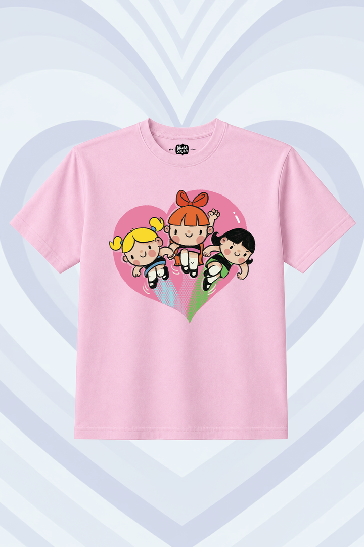 Power Puff Girls Unisex T-shirt - For Adults
