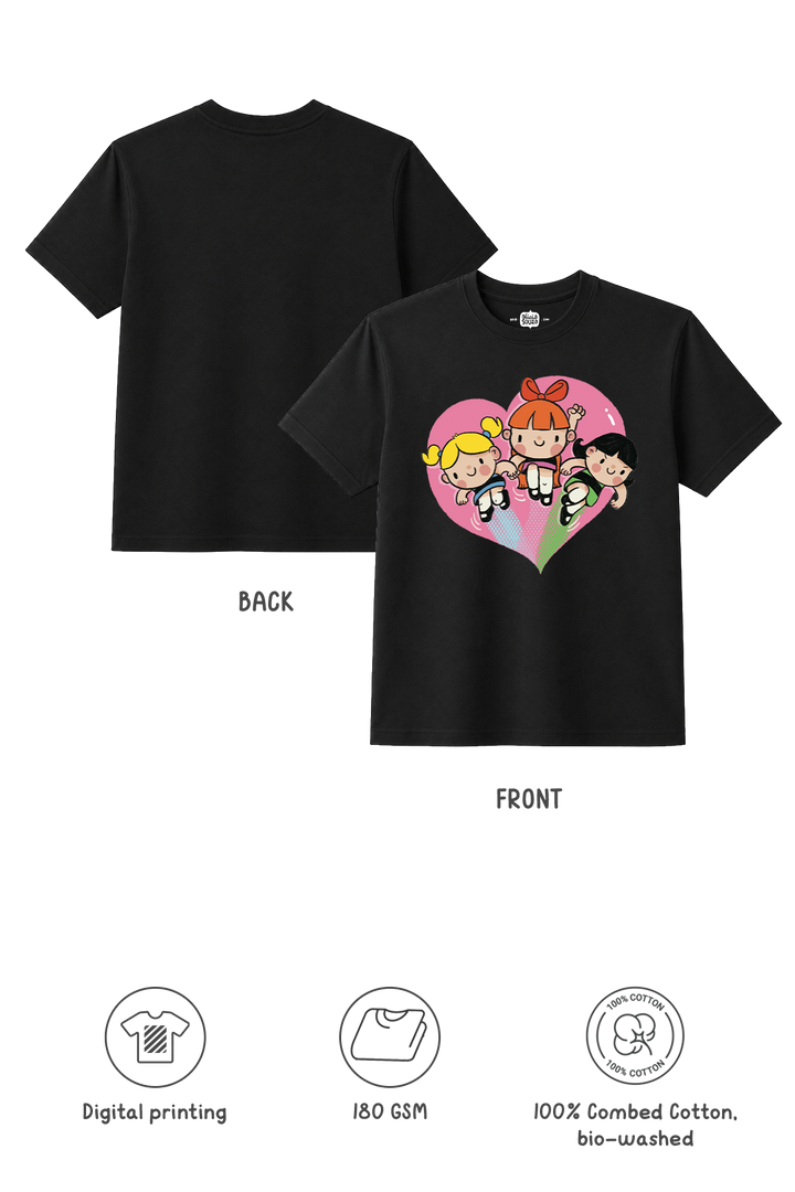 Power Puff Girls Unisex T-shirt - For Adults