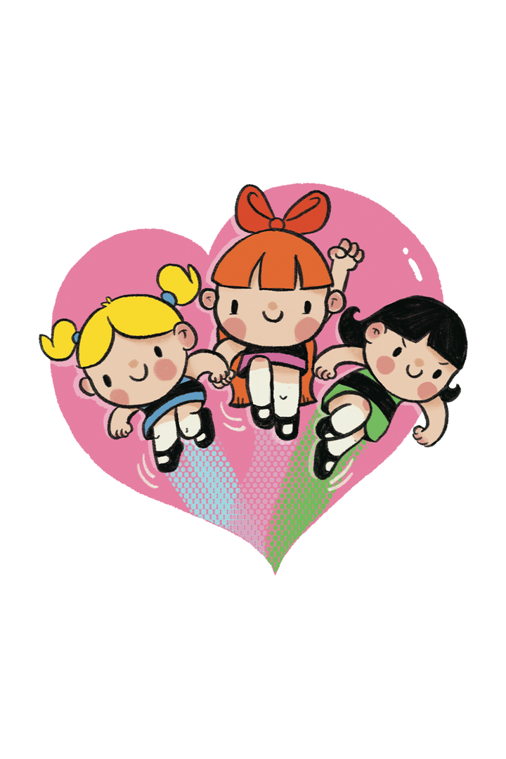 Power Puff Girls Unisex T-shirt - For Adults