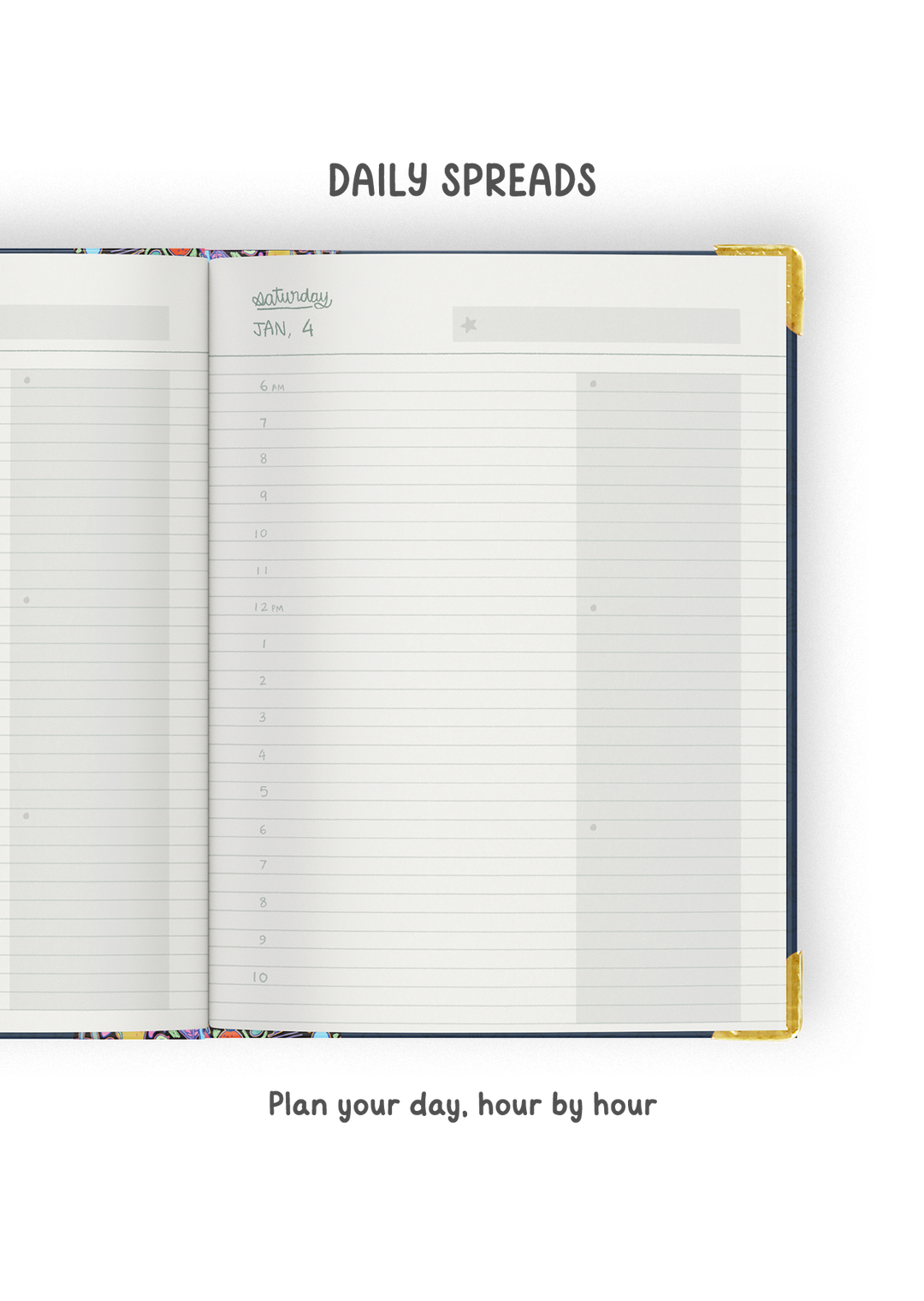 2025 Daily Planner  + Weekly Planner Combo