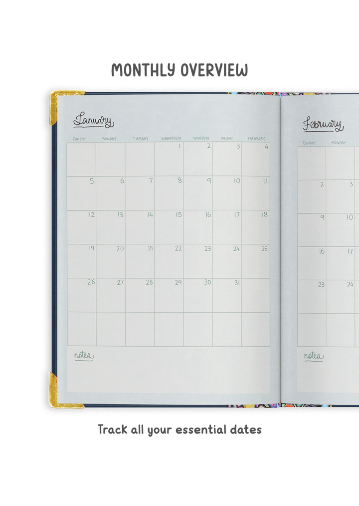 2025 Daily Planner  + Weekly Planner Combo