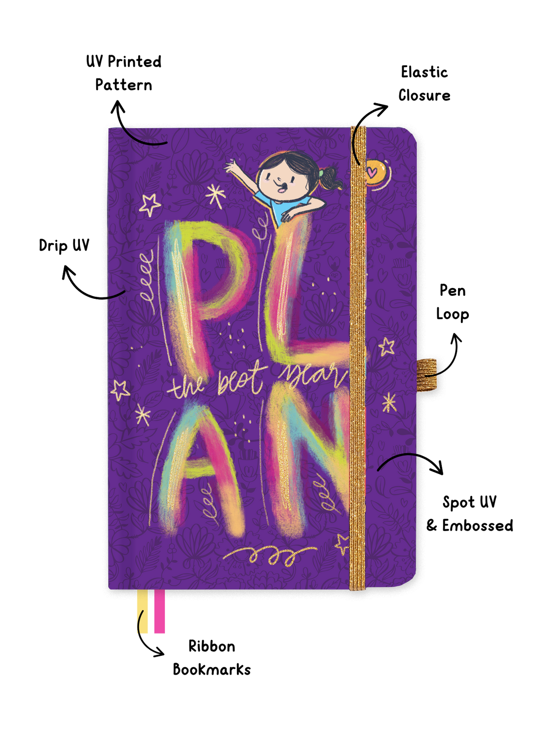 The Joy Undated Combo Yearly + Weekly Planner