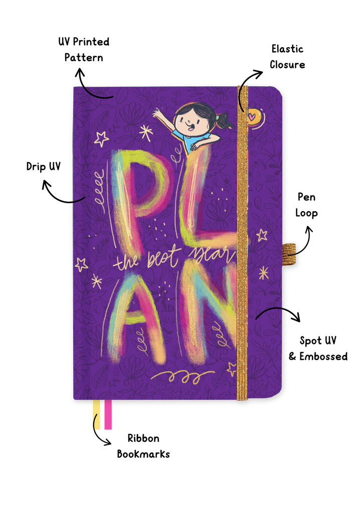 The Joy Undated Combo Yearly + Weekly Planner