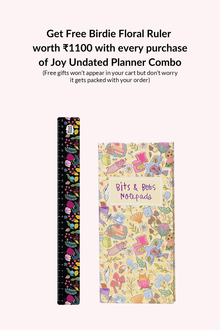 The Joy Undated Combo Yearly + Weekly Planner