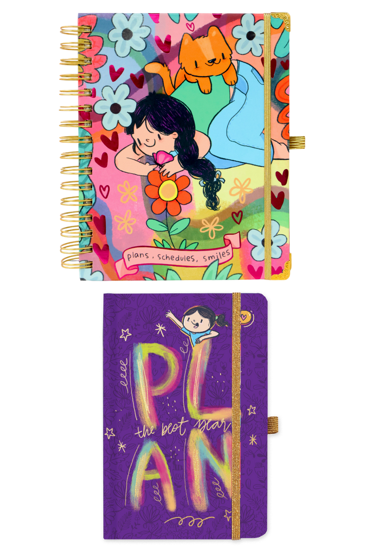 The Joy Undated Combo Yearly + Weekly Planner
