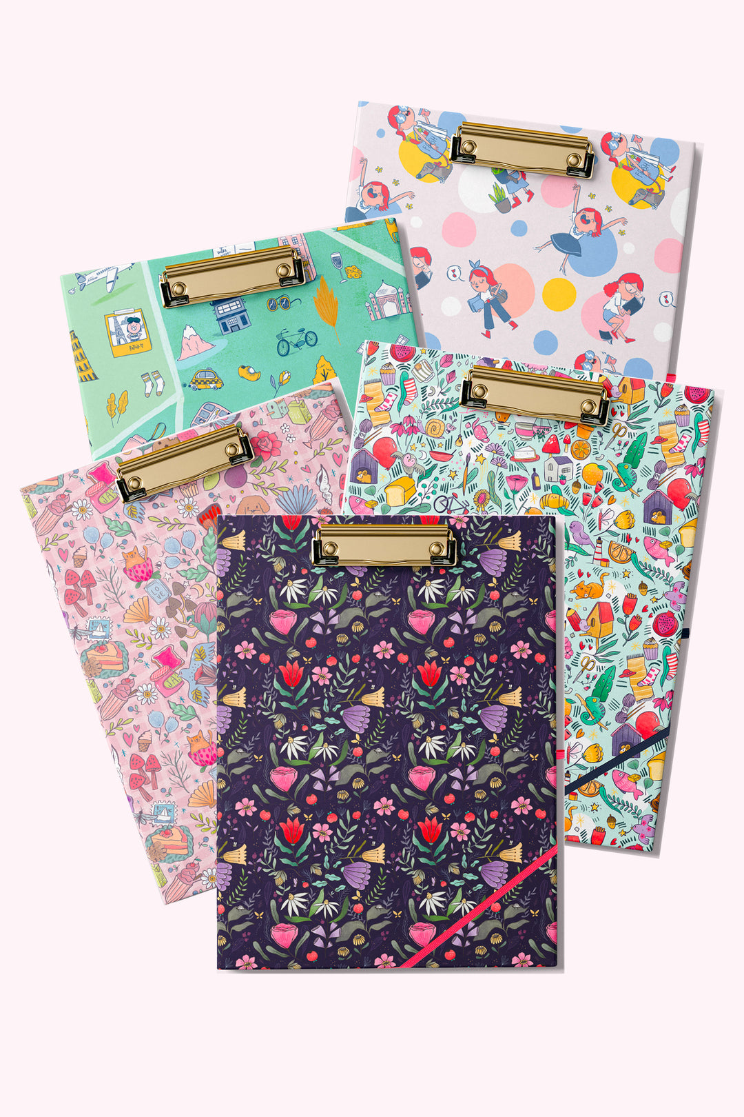 Set of 5 Clipboard & Notepad Duo
