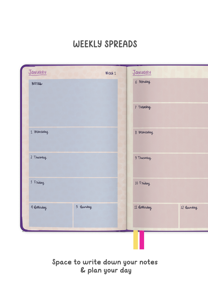 2025 Ultimate Planner (Hardbound)  + Weekly Planner Combo