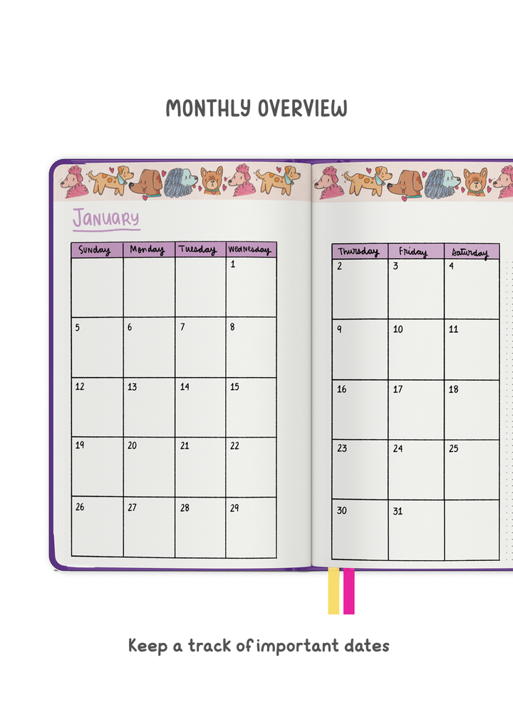 2025 Daily Planner  + Weekly Planner Combo