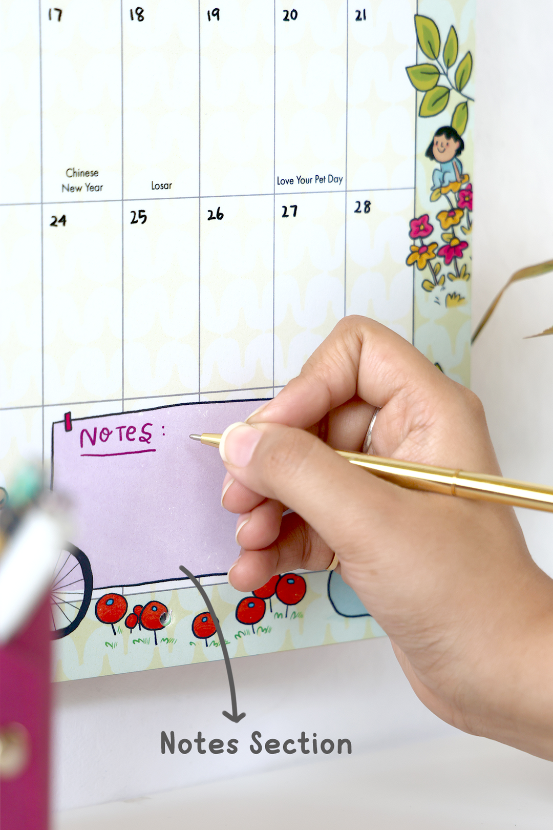 2026 Everyday Happiness Wall Calendar