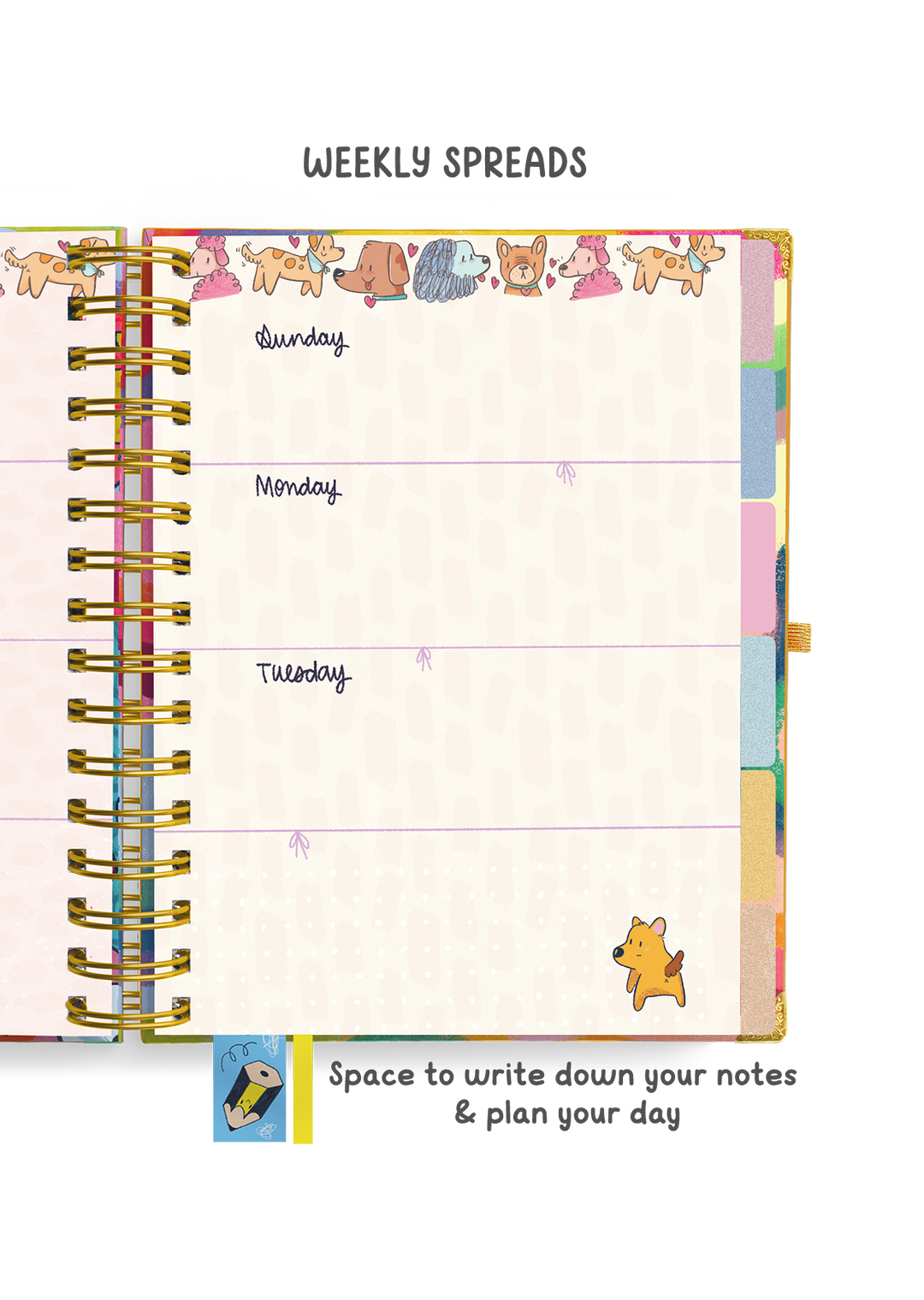 The Ultimate Joy Undated Wiro Planner + Pocket Planner + Sticker Book