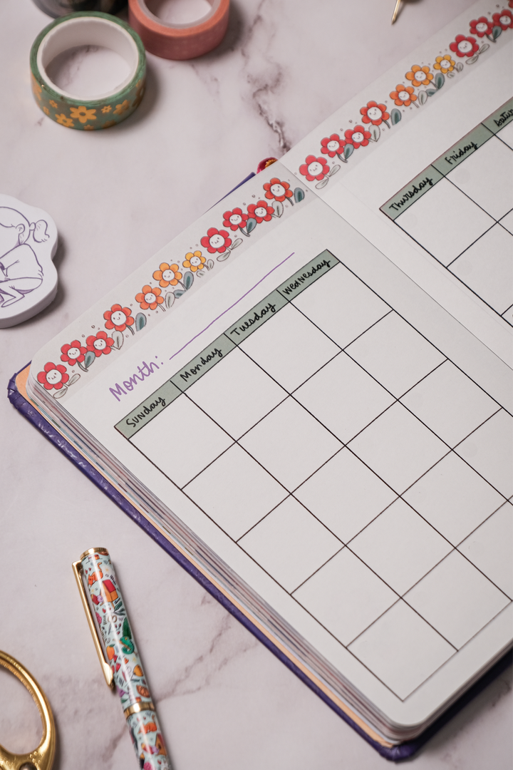The Joy Undated Combo Yearly + Weekly Planner