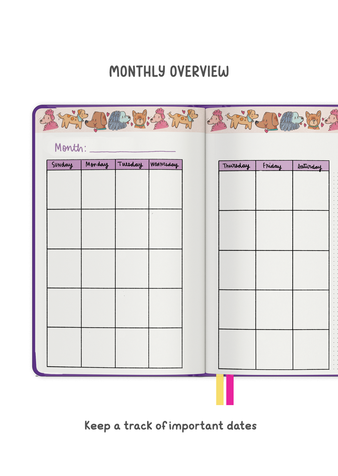 The Joy Undated Combo Yearly + Weekly Planner