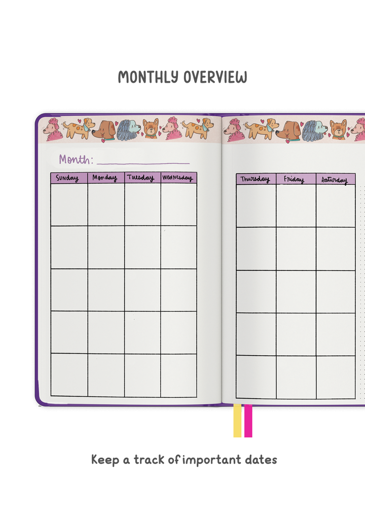 The Joy Undated Combo Yearly + Weekly Planner