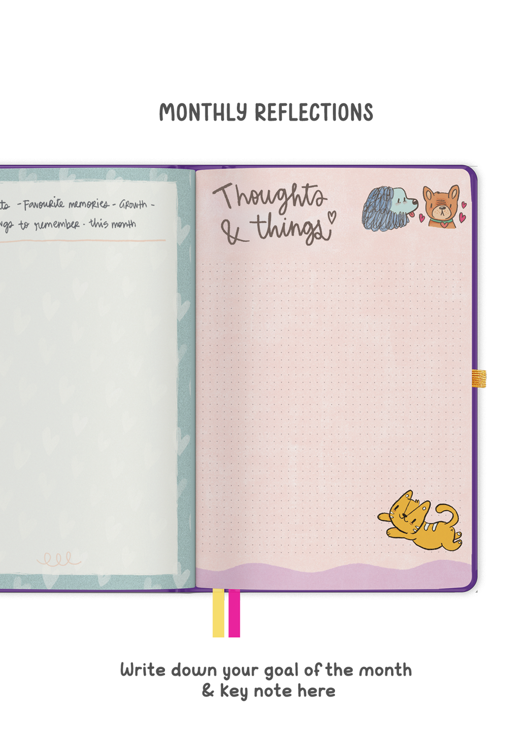 The Joy Undated Combo Yearly + Weekly Planner