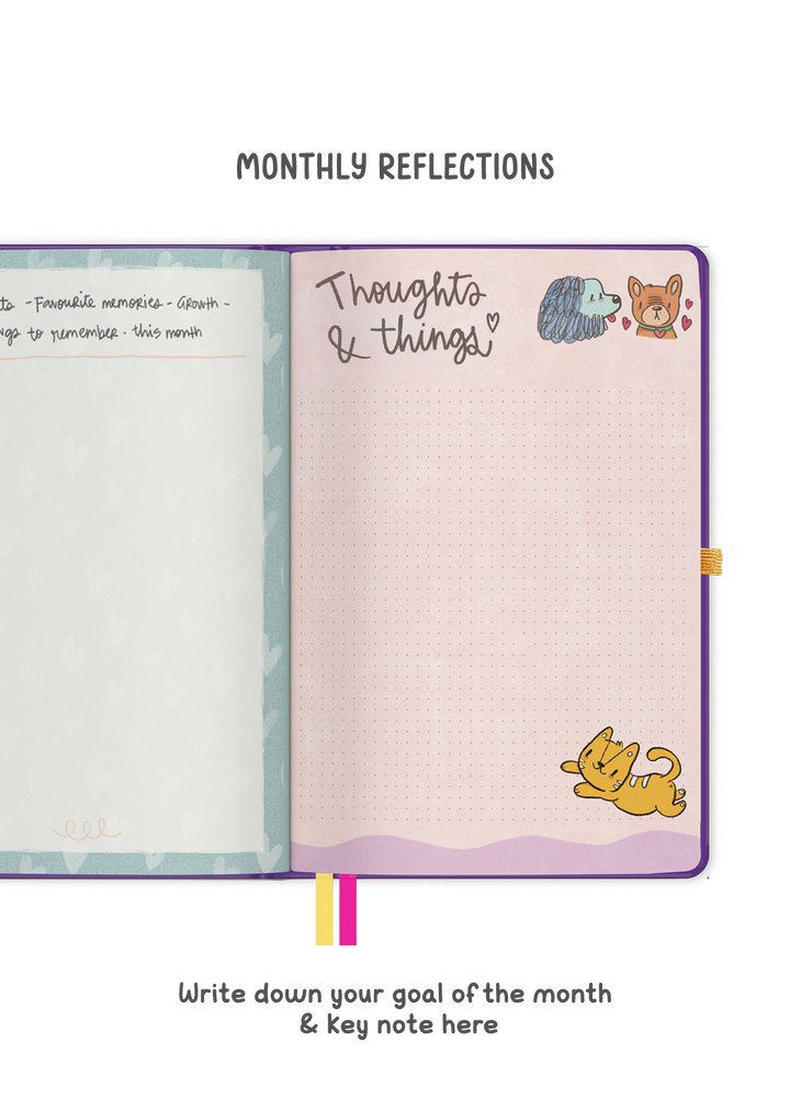The Joy Undated Combo Yearly + Weekly Planner
