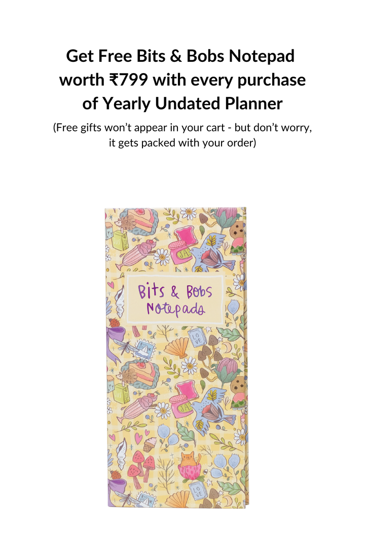 The Ultimate Joy Undated Wiro Planner + Pocket Planner + Sticker Book