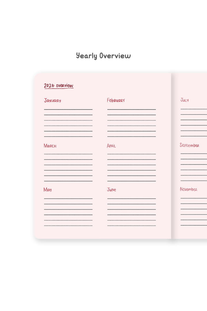 2026 Ultimate Monthly Planner