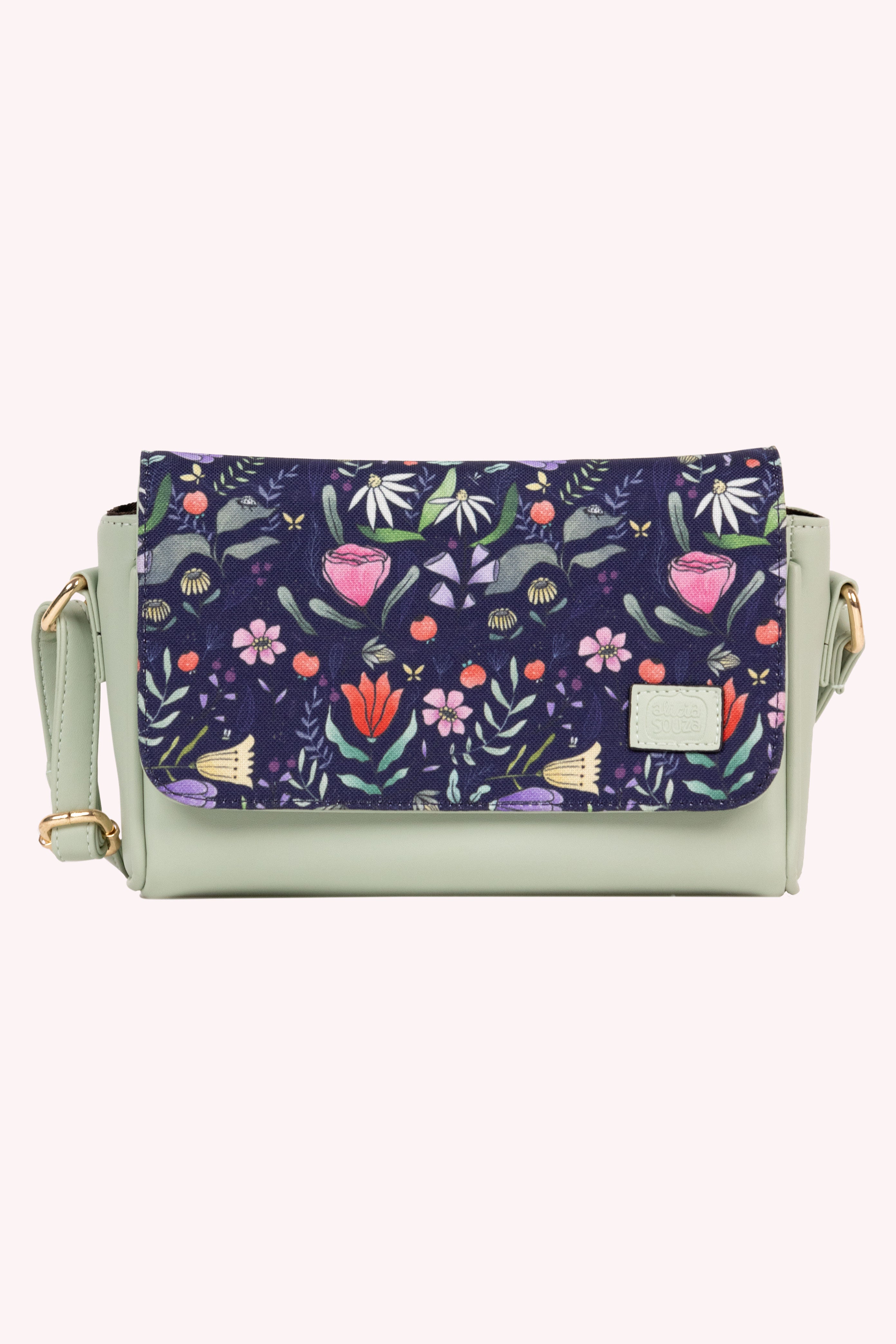 Floral Crossbody Bag - VITA36505 / 322 803