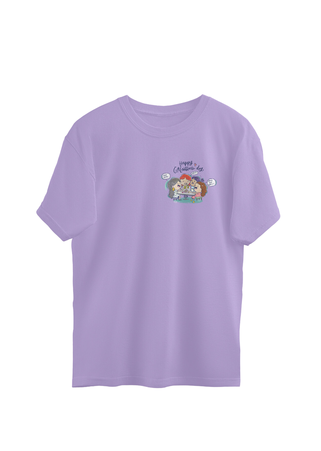 Galentine's Day Oversized T-Shirt