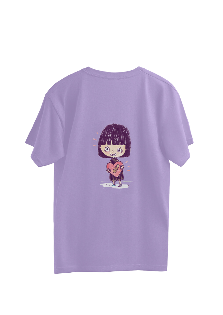 Heart Bandaid Oversized T-Shirt