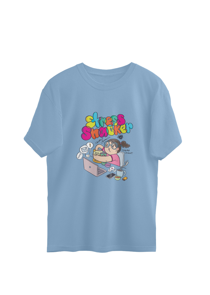 Stress Snacker Oversized T-Shirt