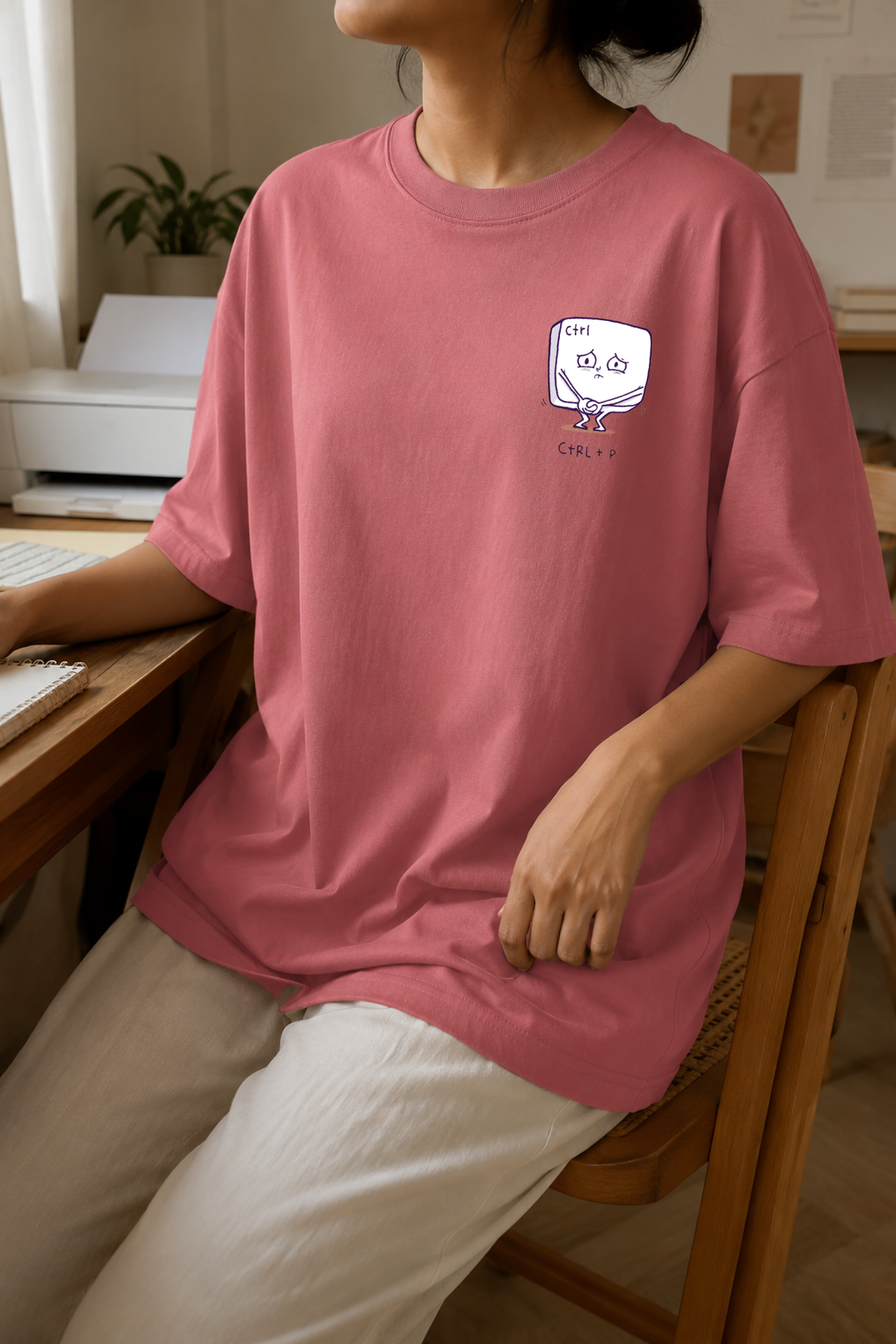 Ctrl P Oversized T-Shirt